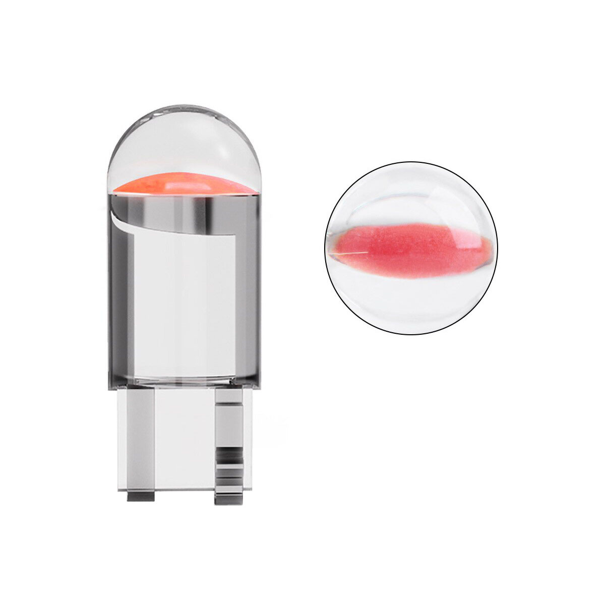 LED SENALIZACION CRISTAL BLISTER X 2 2821 - T10 - W5W - CRISTAL NEW GENERATION ROJO 12V BLISTER X 2 UNIDADES