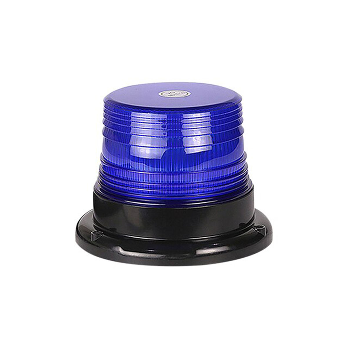 BALIZA GIRATORIA LED BALIZA DESTELLANTE LED 12V - 24V COLOR AZUL CON CONEXION A TOMA 12V - 6