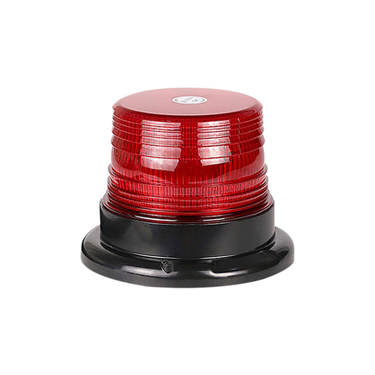 BALIZA GIRATORIA LED BALIZA DESTELLANTE LED 12V - 24V COLOR ROJO CON CONEXION A TOMA 12V - 10