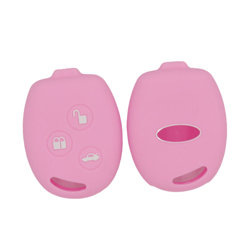CUBRE LLAVE DE SILICONA FORD FIESTA - FOCUS 1 PINK