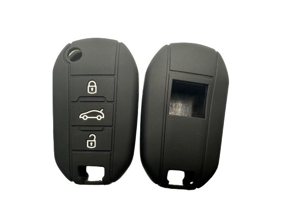 CUBRE LLAVE DE SILICONA PEUGEOT 208 BLACK