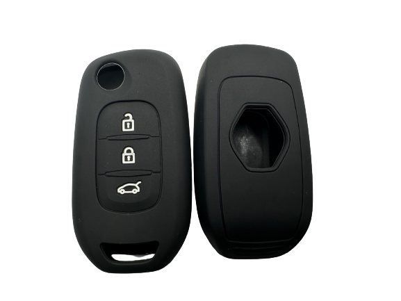 CUBRE LLAVE DE SILICONA RENAULT KWID BLACK