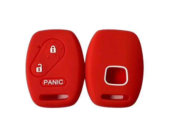 CUBRE LLAVE DE SILICONA HONDA FIR - CITY - CRV - CIVIC RED