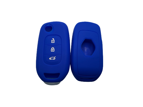 CUBRE LLAVE DE SILICONA RENAULT KWID BLUE