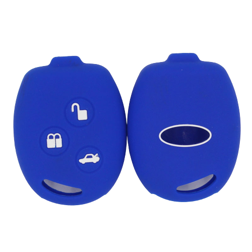 CUBRE LLAVE DE SILICONA FORD FIESTA - FOCUS 1 BLUE