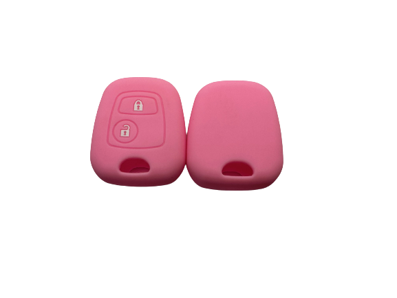 CUBRE LLAVE DE SILICONA CITROEN C3 PINK