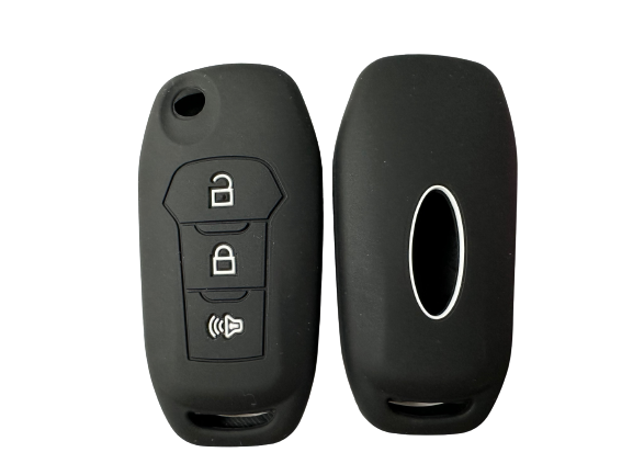 CUBRE LLAVE DE SILICONA FORD KA NEW BLACK