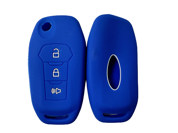 CUBRE LLAVE DE SILICONA FORD KA NEW BLUE