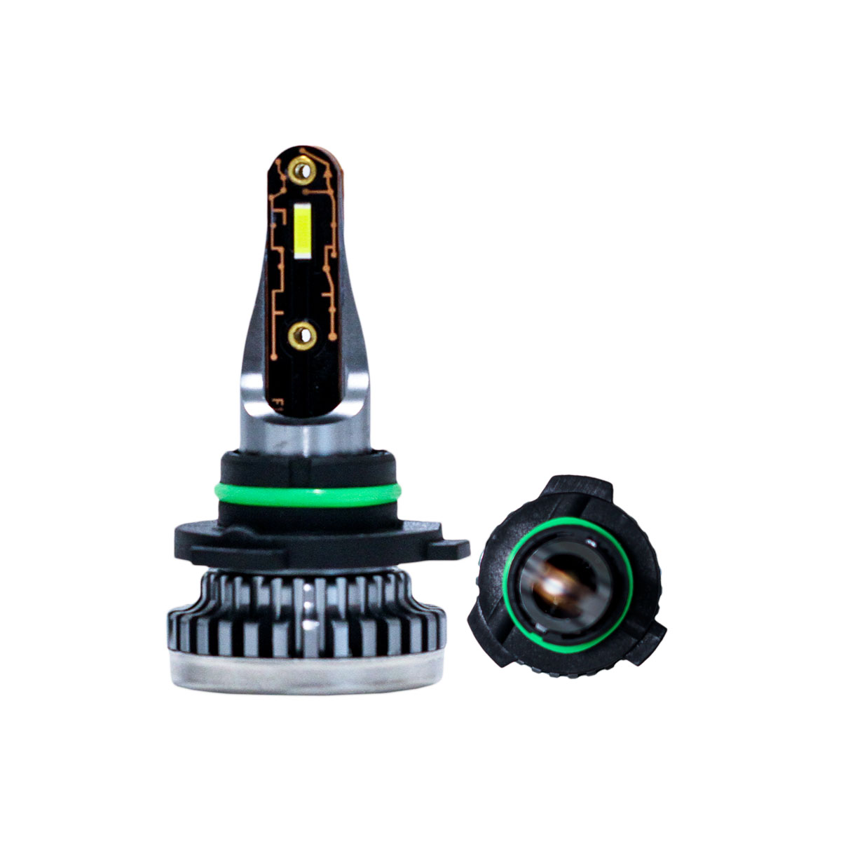 OFF ROAD KIT DE LED R8 9005 HB3 10MA GENERACION CHIP CSP SIN COOLER 30000 LUMENS 42WATTS 12V  CANTIDAD POR CAJA MASTER 50 - 3