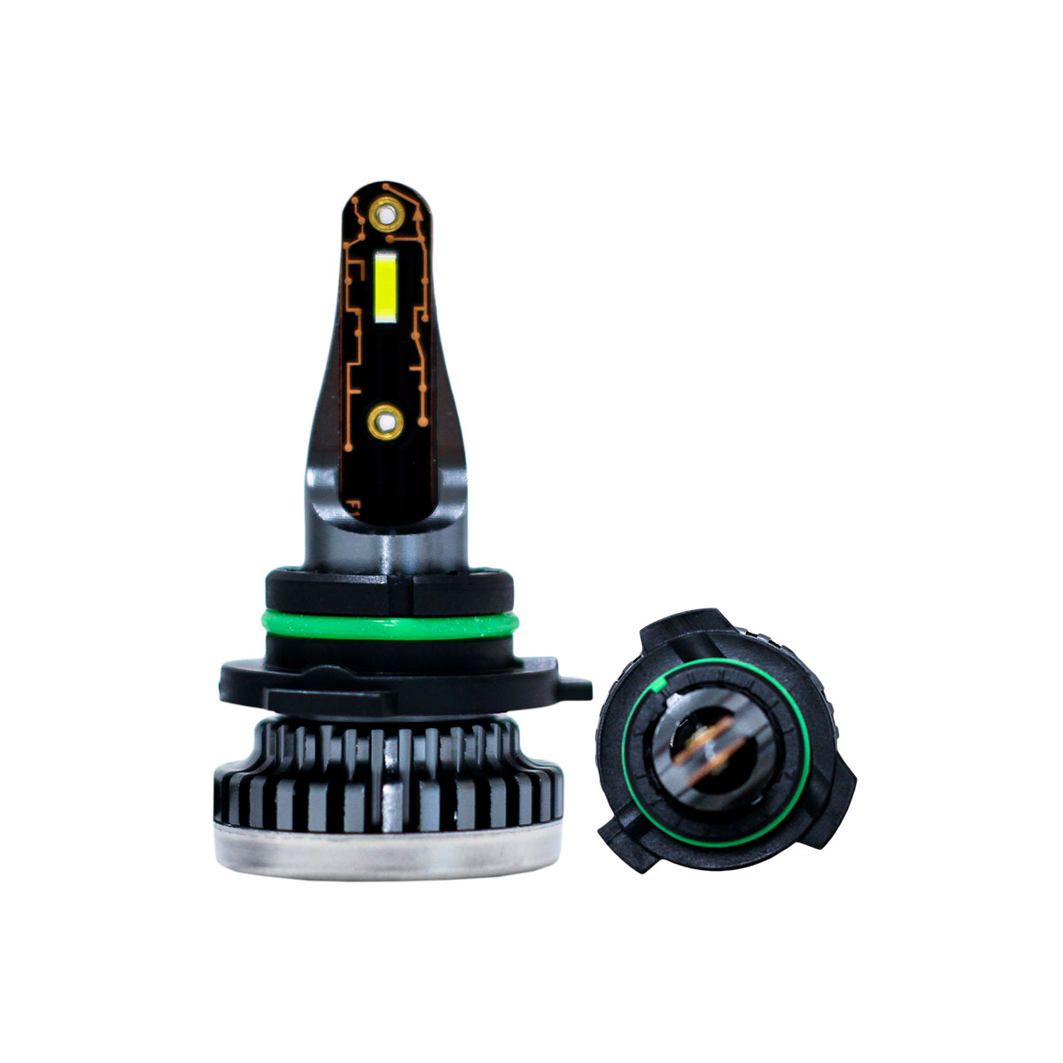OFF ROAD KIT DE LED R8 9006 HB4 10MA GENERACION CHIP CSP SIN COOLER 30000 LUMENS 42WATTS 12V  CANTIDAD POR CAJA MASTER 50 - 3