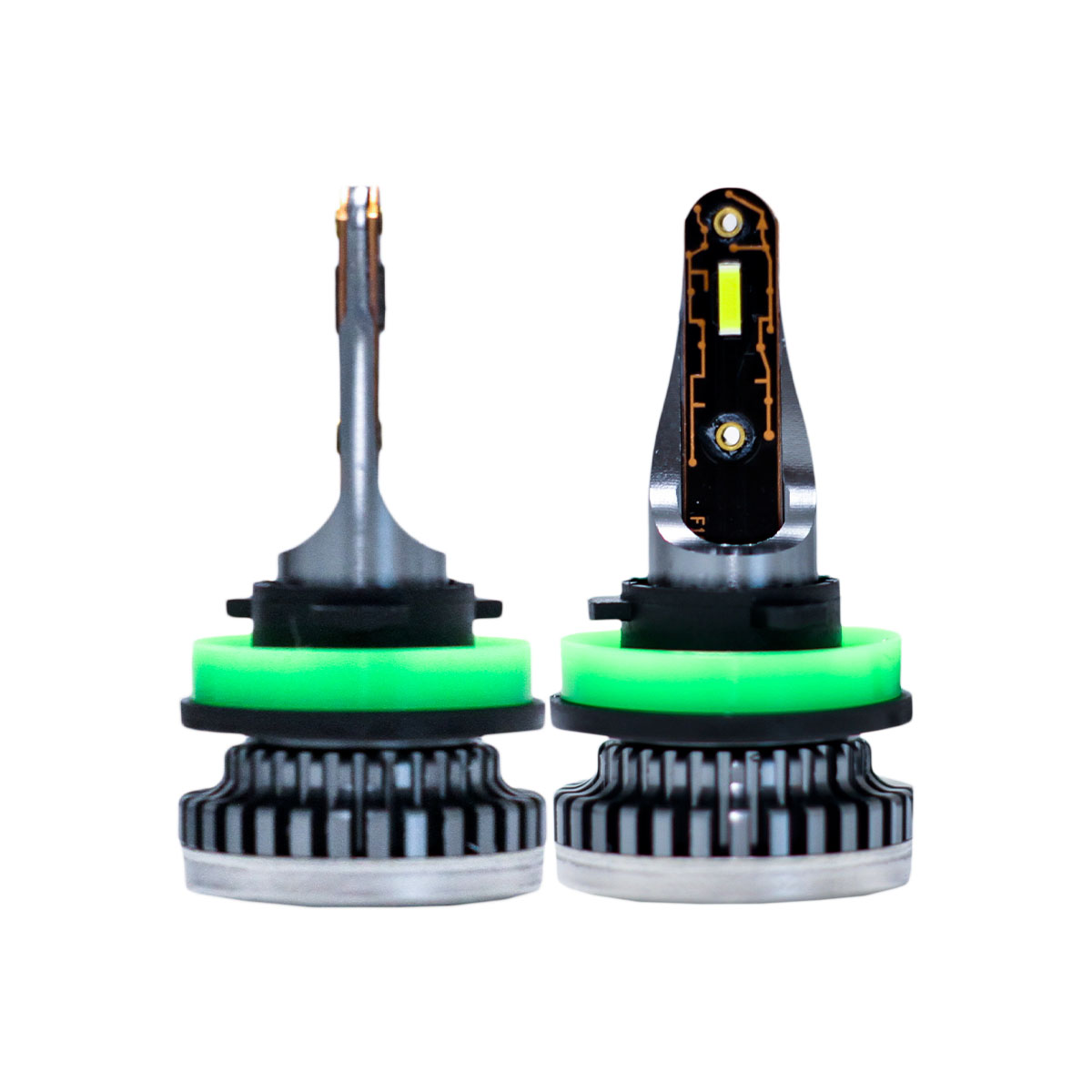 OFF ROAD KIT DE LED R8 H11 10MA GENERACION CHIP CSP SIN COOLER 30000 LUMENS 42WATTS 12V  CANTIDAD POR CAJA MASTER 50 - 4