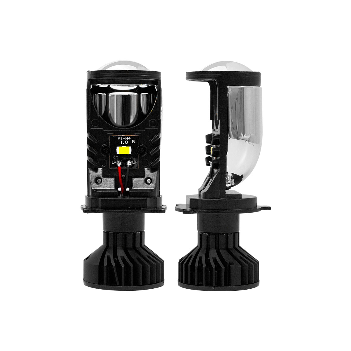 OFF ROAD KIT DE LED CSP CANBUS H4 CON LUPA PROYECTOR SUPER CANBUS CSP CHIP 12V 40000LM - 4
