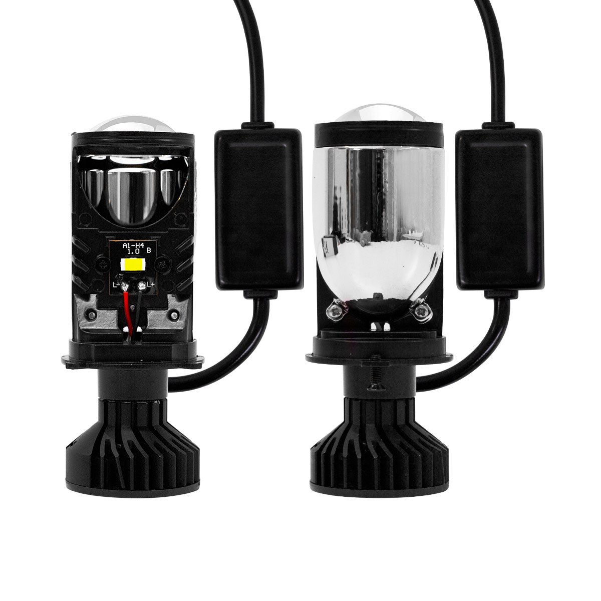 OFF ROAD KIT DE LED CSP CANBUS H4 CON LUPA PROYECTOR SUPER CANBUS CSP CHIP 12V 40000LM - 6