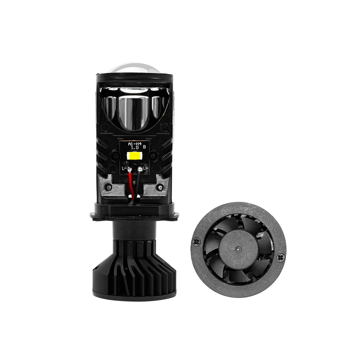 OFF ROAD KIT DE LED CSP CANBUS H4 CON LUPA PROYECTOR SUPER CANBUS CSP CHIP 12V 40000LM - 7