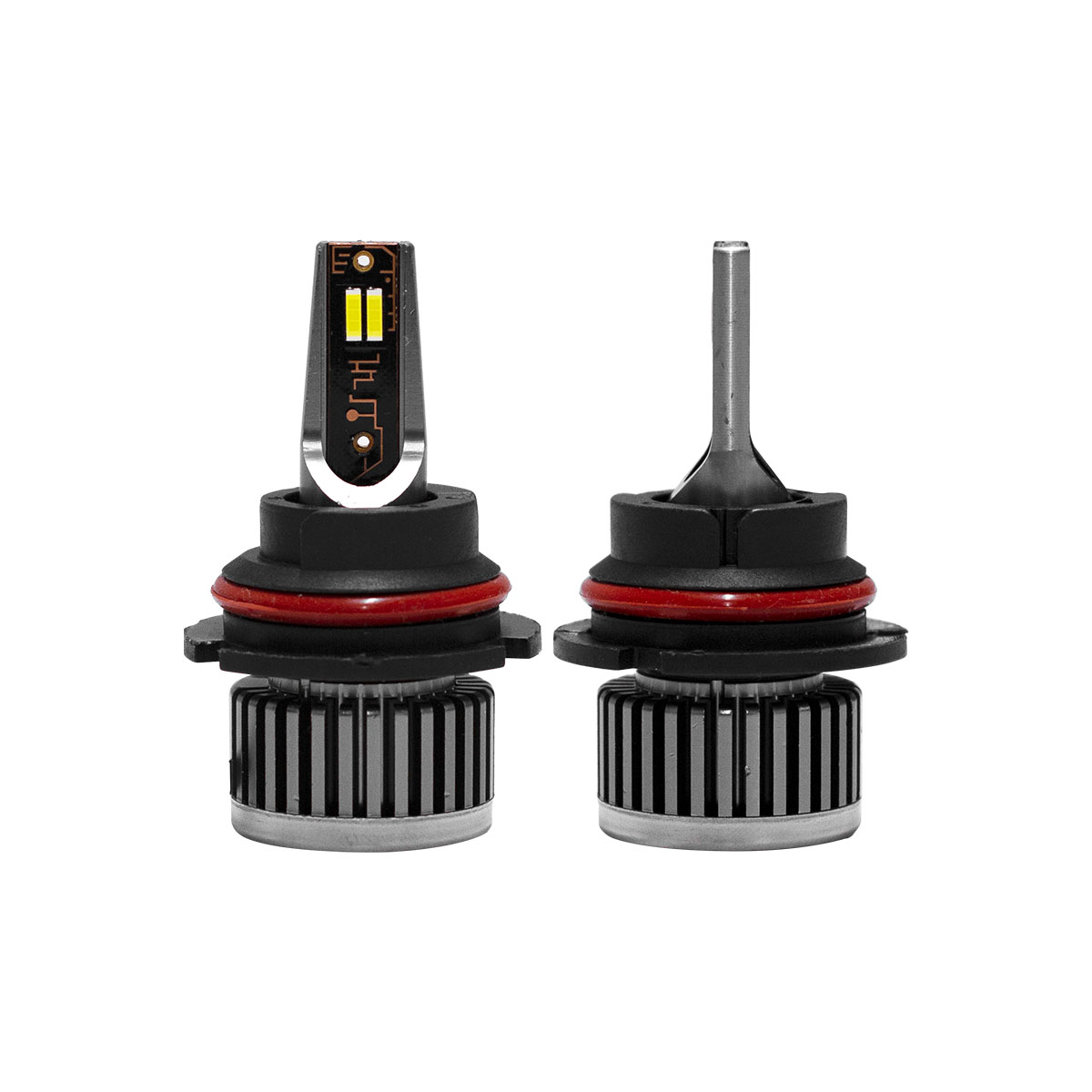 OFF ROAD KIT DE LED R8 9007 10MA GENERACION CHIP CSP SIN COOLER 30000 LUMENS 42WATTS 12V - 5