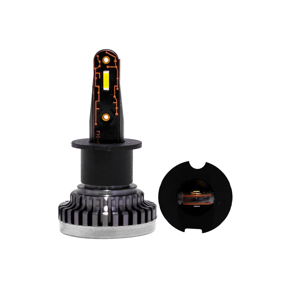OFF ROAD KIT DE LED R8 H3 10MA GENERACION CHIP CSP SIN COOLER 30000 LUMENS 42WATTS 12V CANTIDAD POR CAJA MASTER 50 - 3