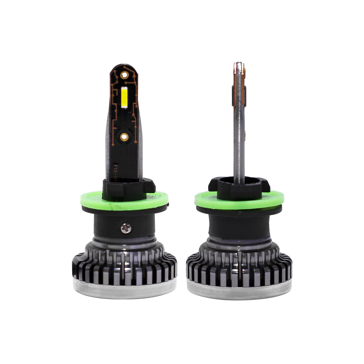 OFF ROAD KIT DE LED R8 H27 10MA GENERACION CHIP CSP SIN COOLER 30000 LUMENS 42WATTS 12V - 3