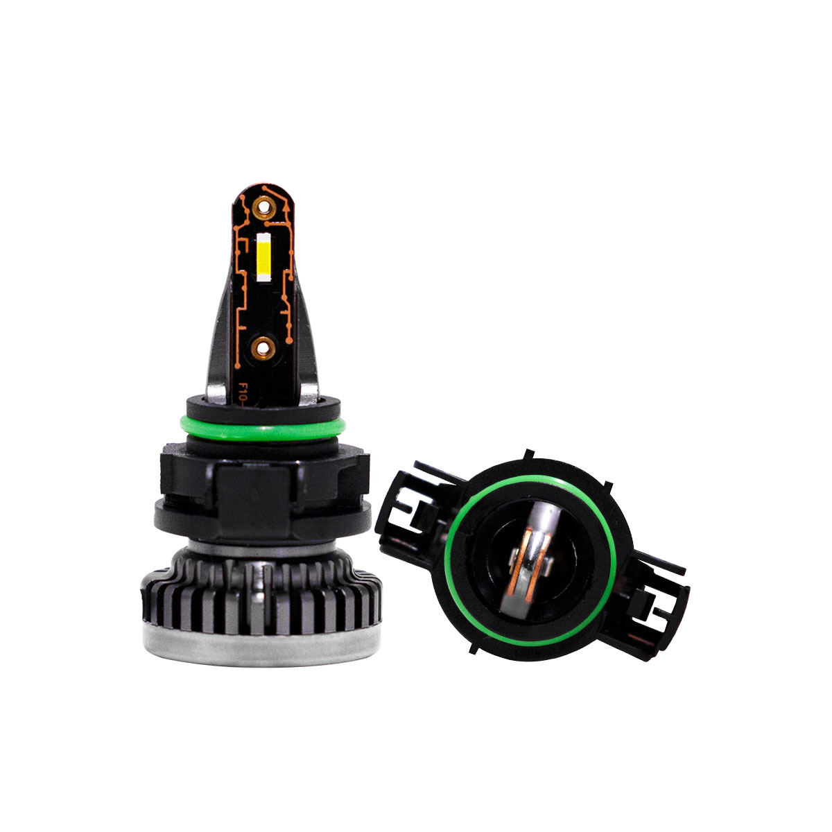 OFF ROAD KIT DE LED R8 PSX24W H16 10MA GENERACION CHIP CSP SIN COOLER 30000 LUMENS 42WATTS 12V - 4
