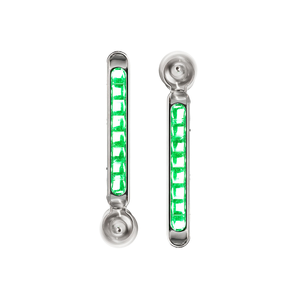 OFF ROAD FARO DE SEÑALIZACION LED EOLICO JUEGO DE FAROS COLOR VERDE CON SOPORTE METALICO AUTOADHESIVO - 8