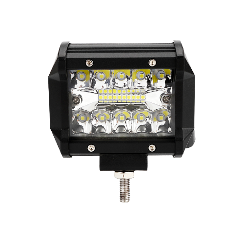 OFF ROAD BARRA DE LED MAX RECTA BARRA DE LED DE 18 WATTS CON TIRA DISPLAY 3030 SMD  -  9.8 CM DE LARGO COLOR BLANCO 12V / 24V - CARCAZA DE ALUMINIO - HAZ DE LUZ SPOT (CODIGO ANTERIOR: BAR8918BLA) CANTIDAD POR CAJA MASTER 50 - 8