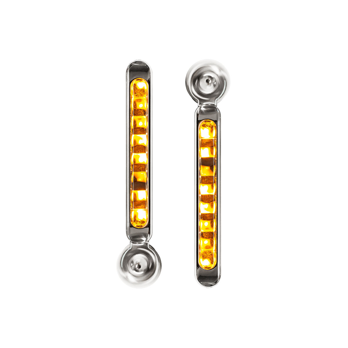 OFF ROAD FARO DE SEÑALIZACION LED EOLICO JUEGO DE FAROS COLOR AMBAR CON SOPORTE METALICO AUTOADHESIVO - 8