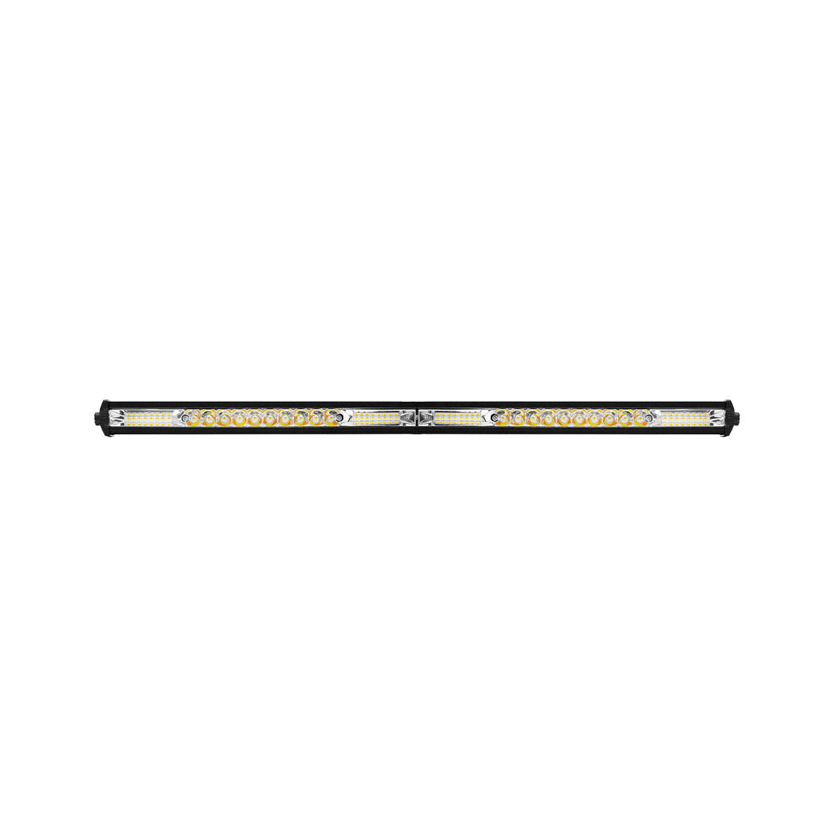 OFF ROAD BARRA DE LED SLIM BARRA DE LED ULTRA SLIM 204 WATTS - 53 CM DE LARGO COLOR BLANCO Y AMBAR 12V/24V - 2