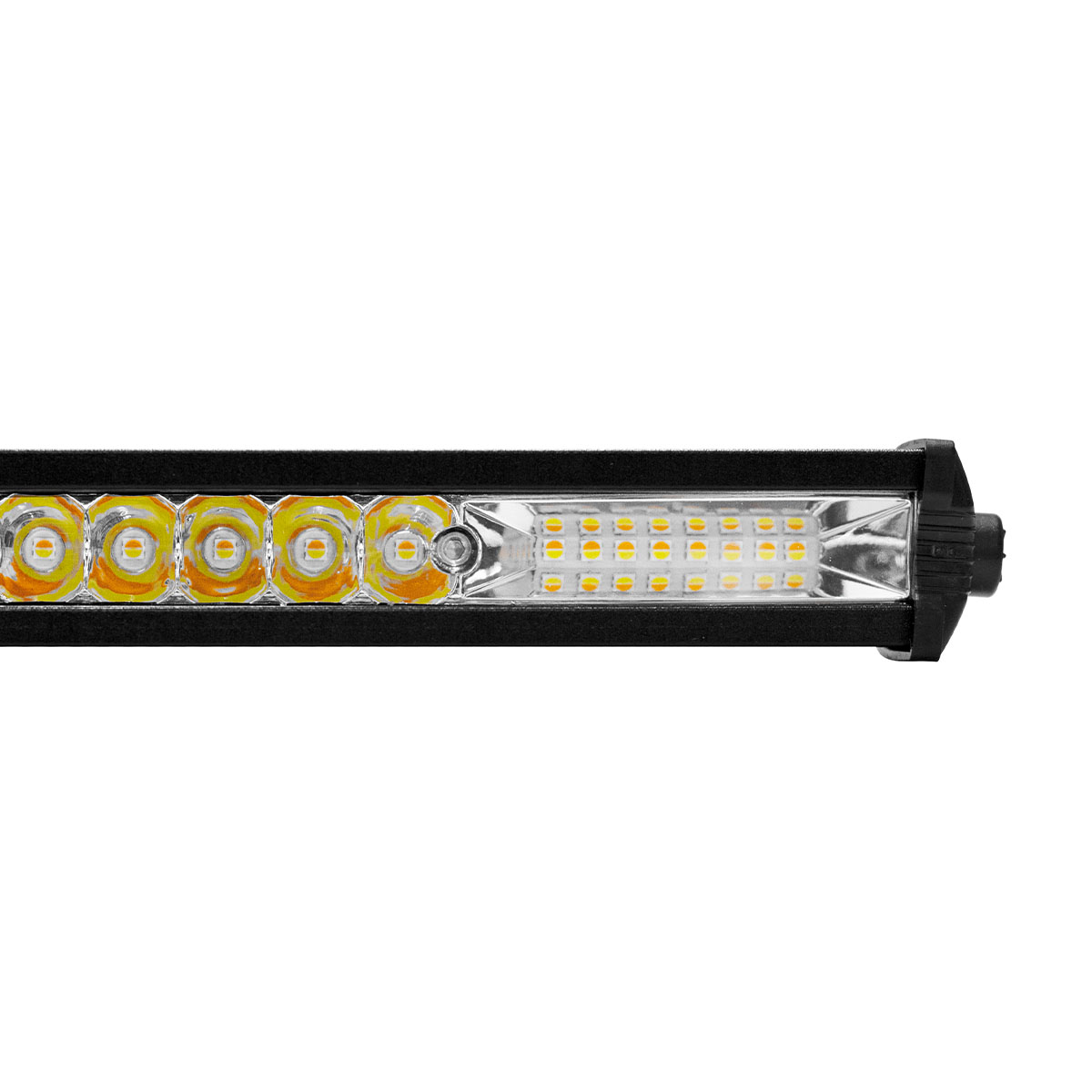 OFF ROAD BARRA DE LED SLIM BARRA DE LED ULTRA SLIM 412 WATTS - 105CM DE LARGO COLOR BLANCO Y AMBAR 12V/24V - 3
