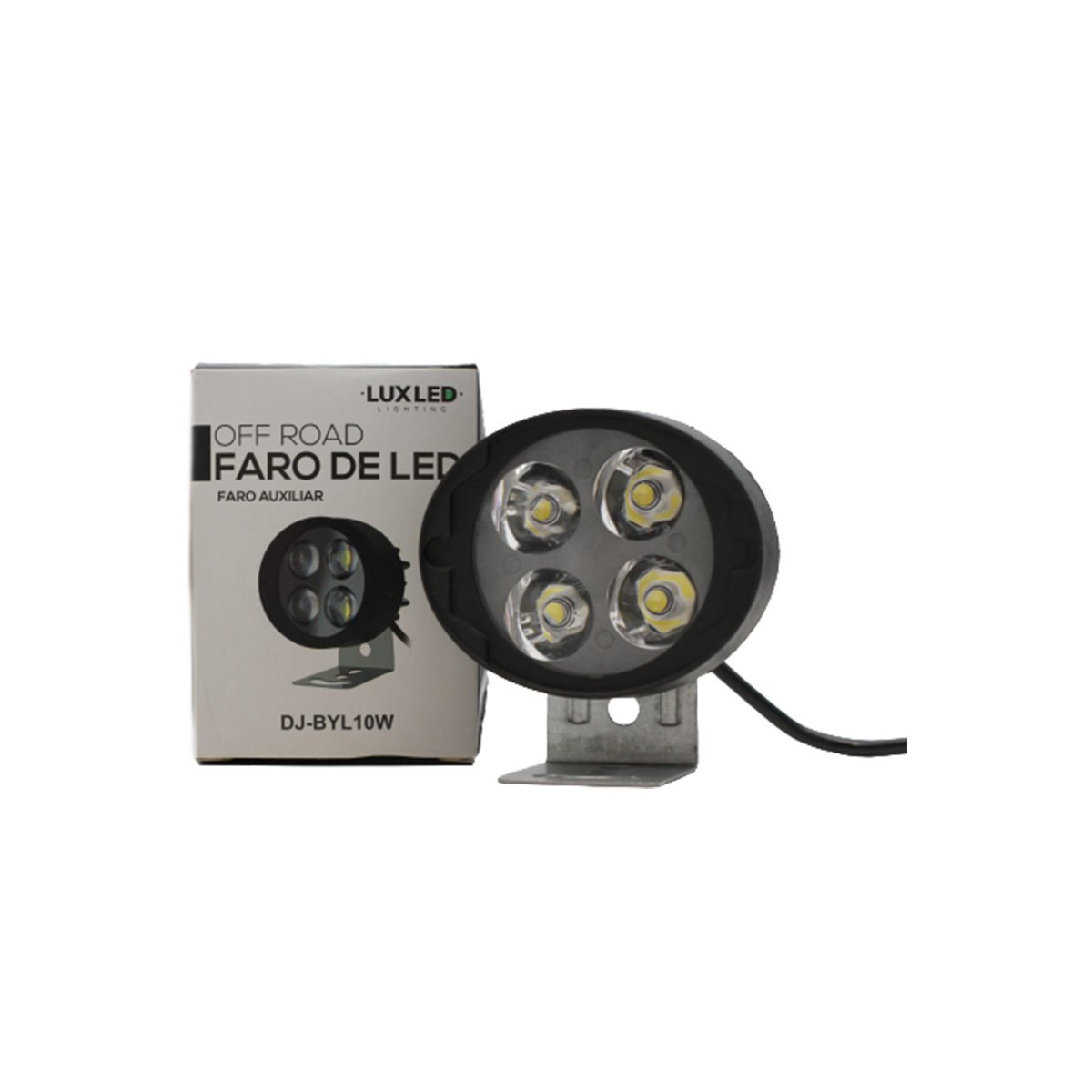 OFF ROAD FARO DE LED UNIVERSAL FARO AUXILIAR 12V 10W 3000 LUX CANTIDAD POR CAJA MASTER 100