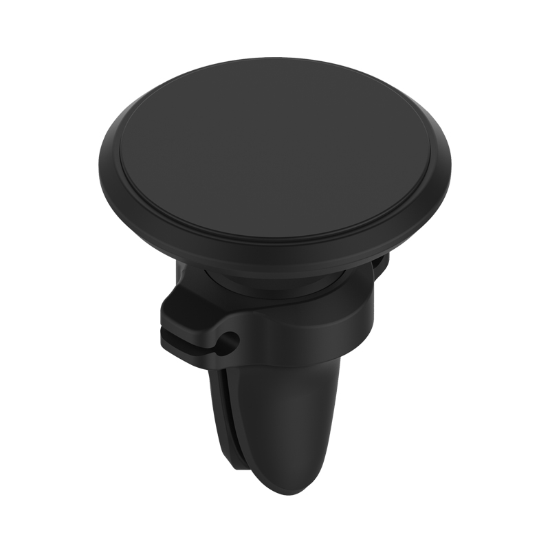 ACCESORIO PARA CELULAR SOPORTE DE CELULAR IMAN ULTRA REFORZADO CON GIRO 3 GRADOSCON DOS PLATOS METALICOS COLOS NEGRO