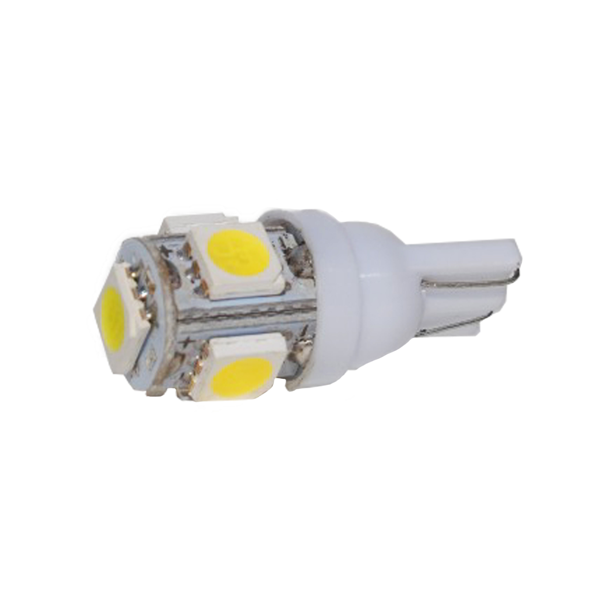 LED SEÑALIZACION SMD BLISTER X 2 2821 - T10 - W5W 5 SMD 5050 BLANCO 12V BLISTER X 2 UNIDADES CANTIDAD POR CAJA MASTER 500 - 2