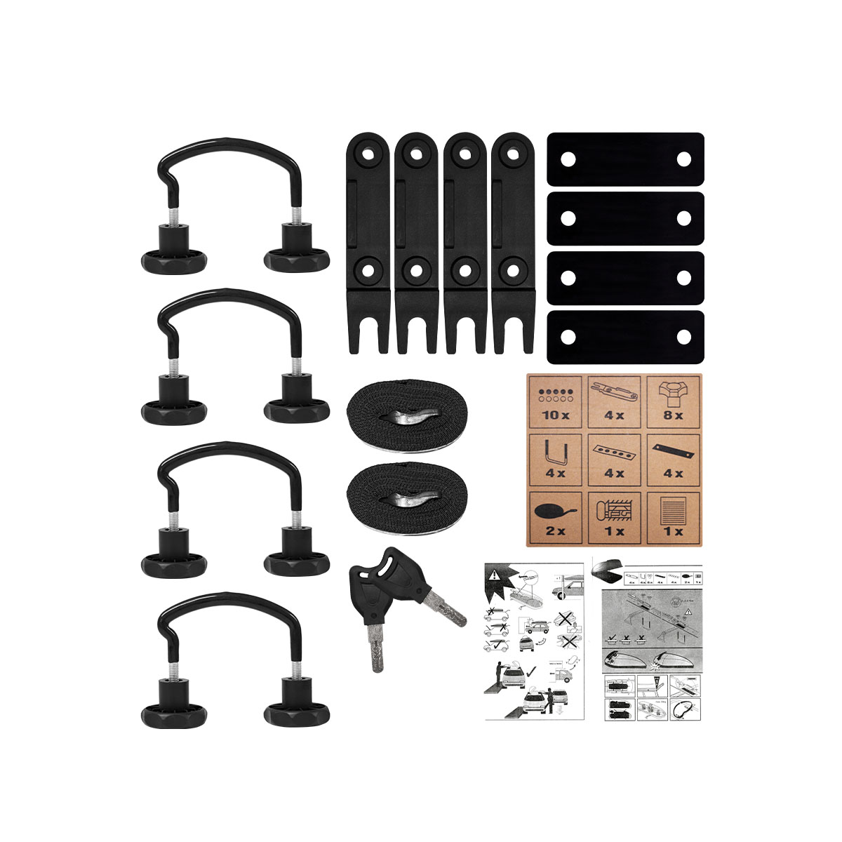 VALIJA PARA TECHO UNIVERSAL DE ABS VIRGEN CALIDAD THULE 480 LITROS MEDIDAS 140CM X 80CM X 37CM - 6