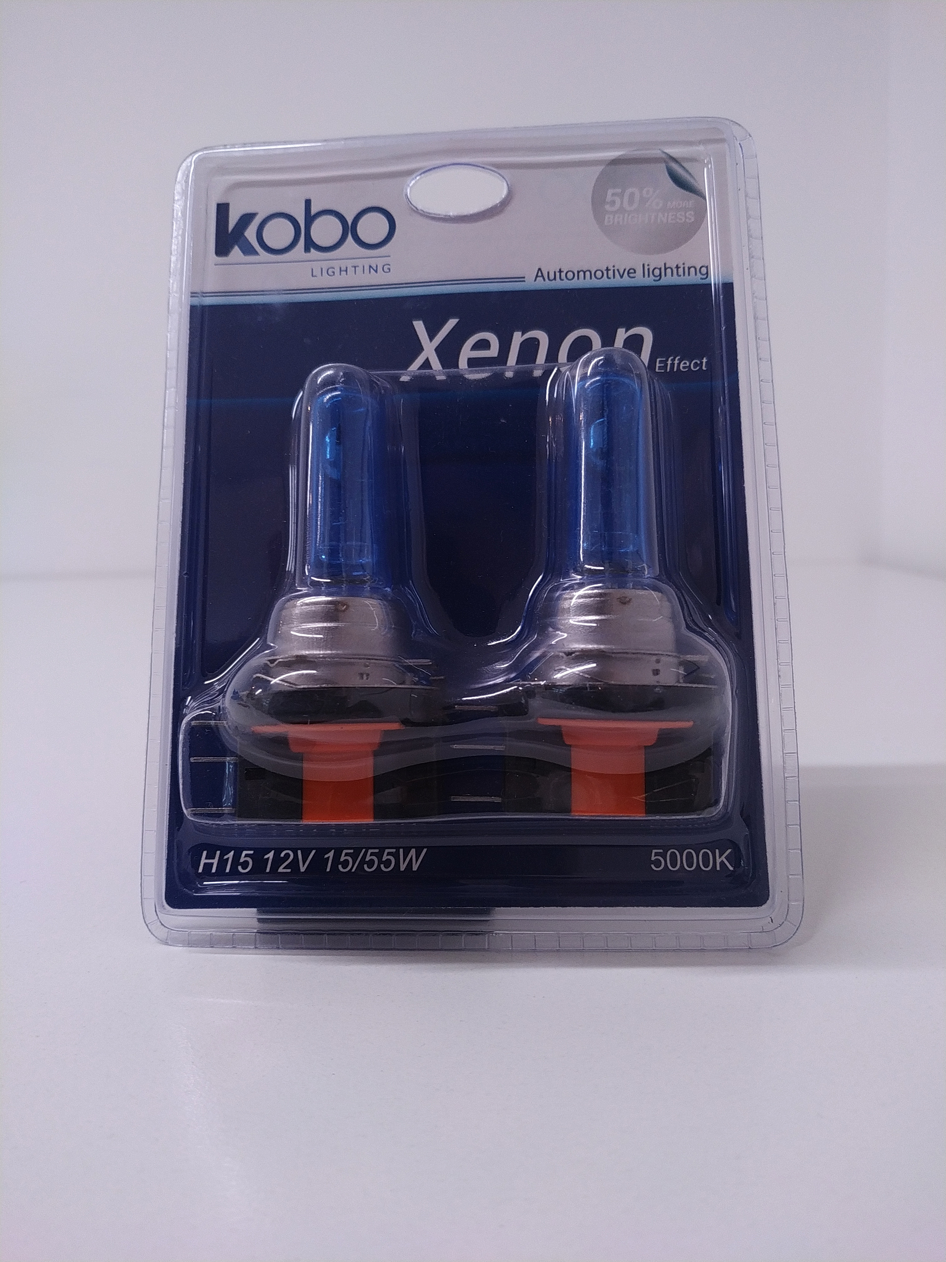 LAMPARA BLUE VISION H15 55W XENON BLUE X BLISTER 2 UNIDADES (CODIGO ANTERIOR: BH15BV) - 4