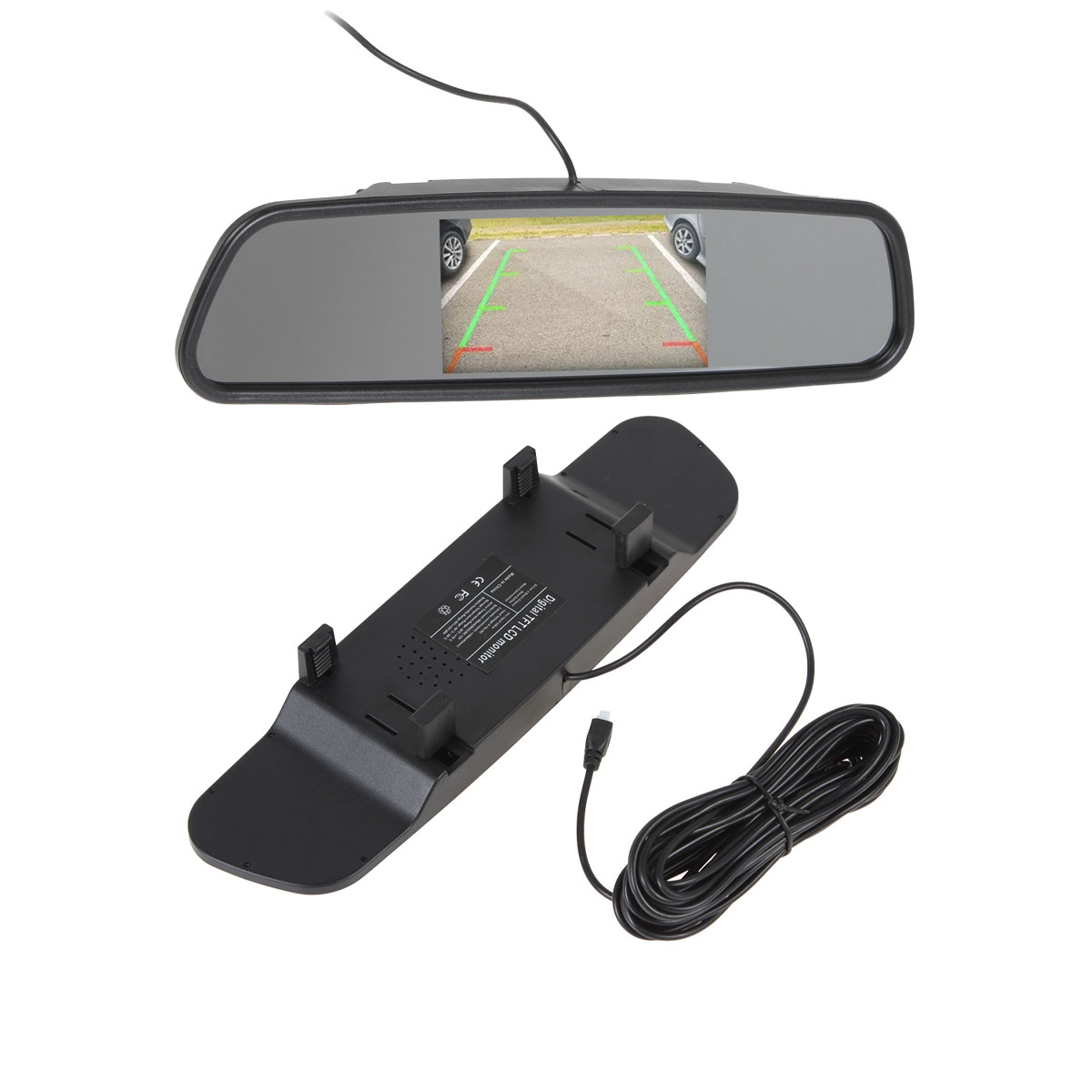 KIT DE SENSORES DE ESTACIONAMIENTO NEGRO - UNIVERSAL
ESPEJO RETROVISOR CON PANTALLA/ CAMARA Y SENSORES - 2