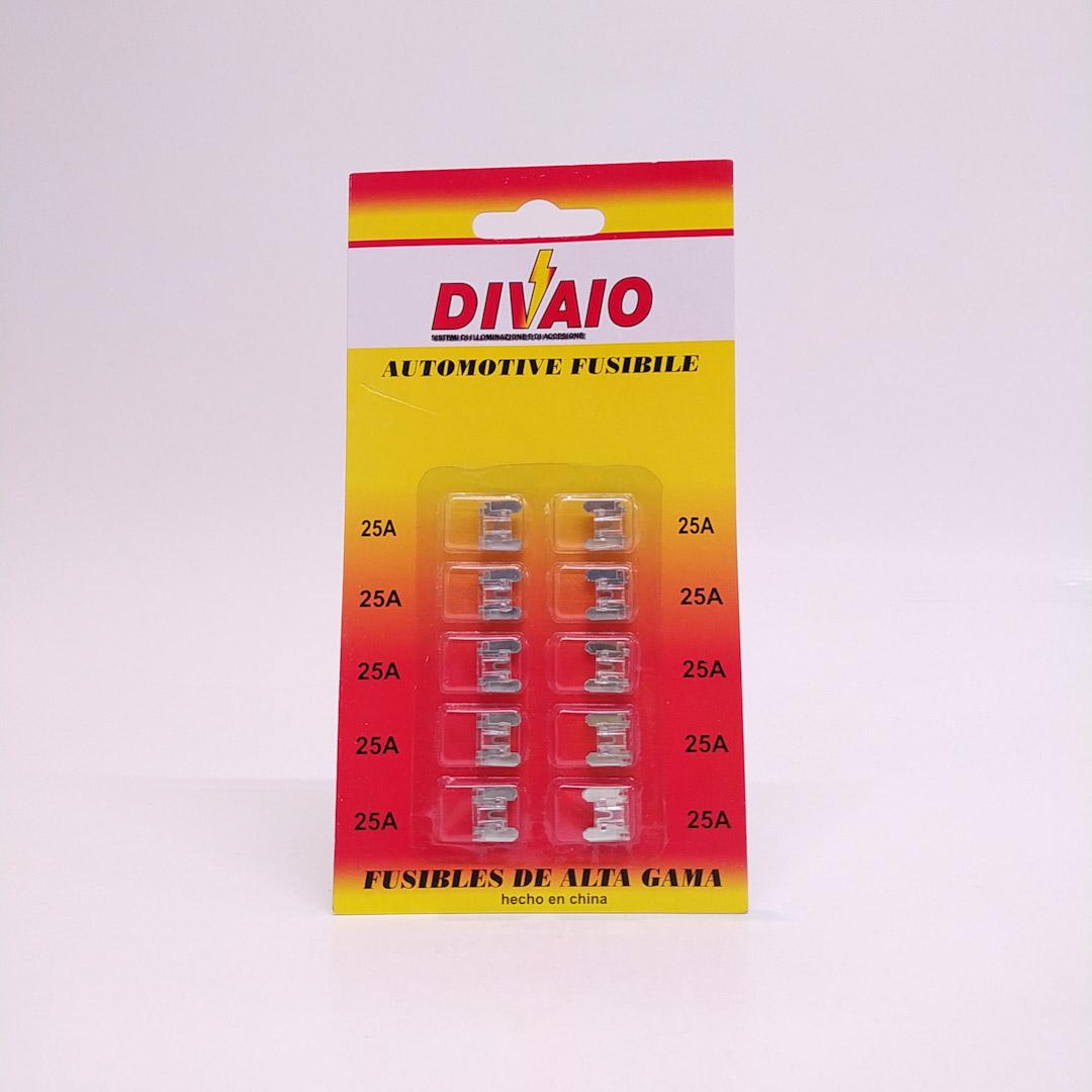 FUSIBLE MINIFICHA EN BLISTER SURTIDO DE 10 UNIDADES (2 UNIDADES X AMPER) FUSIBLE MINIFICHA EN BLISTER SURTIDO (10 UNIDADES) 2 UNIDADES X AMPER 10, 15, 20, 25, 30 AMP - 5