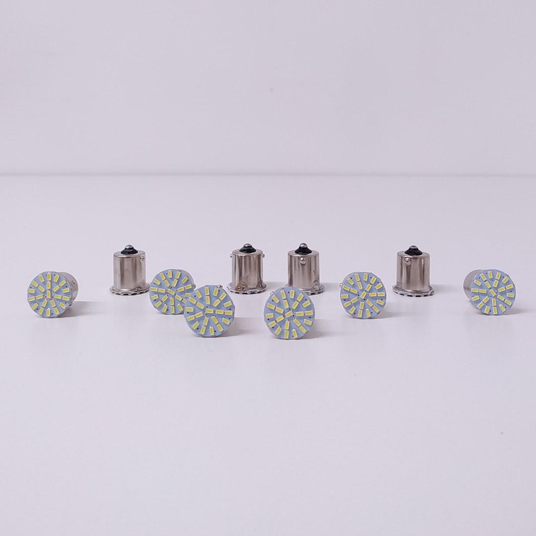LEDS SEÑALIZACION SMD BLISTER X 2 67 - 1 POLO 22 LED 1206 SMD - BLANCO 12V