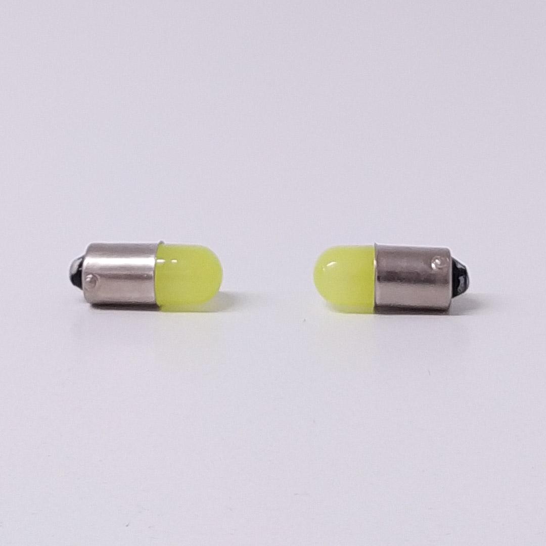 LED SEÑALIZACION COB BLISTER X 2 53 - T4W - BA9S LED COB BLANCO 12V BLISTER X 2 UNIDADES CANTIDAD POR CAJA MASTER 1250 - 2