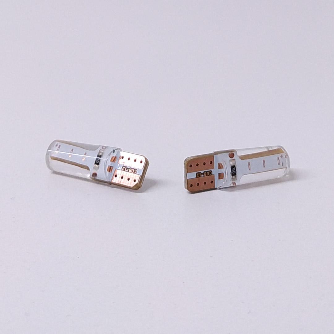 LED SEÑALIZACION SILICA BLISTER X 2 2821 - T10 - W5W - GEL SILICONADO CANBUS AZUL 12V BLISTER X 2 UNIDADES CANTIDAD POR CAJA MASTER 1250 - 5