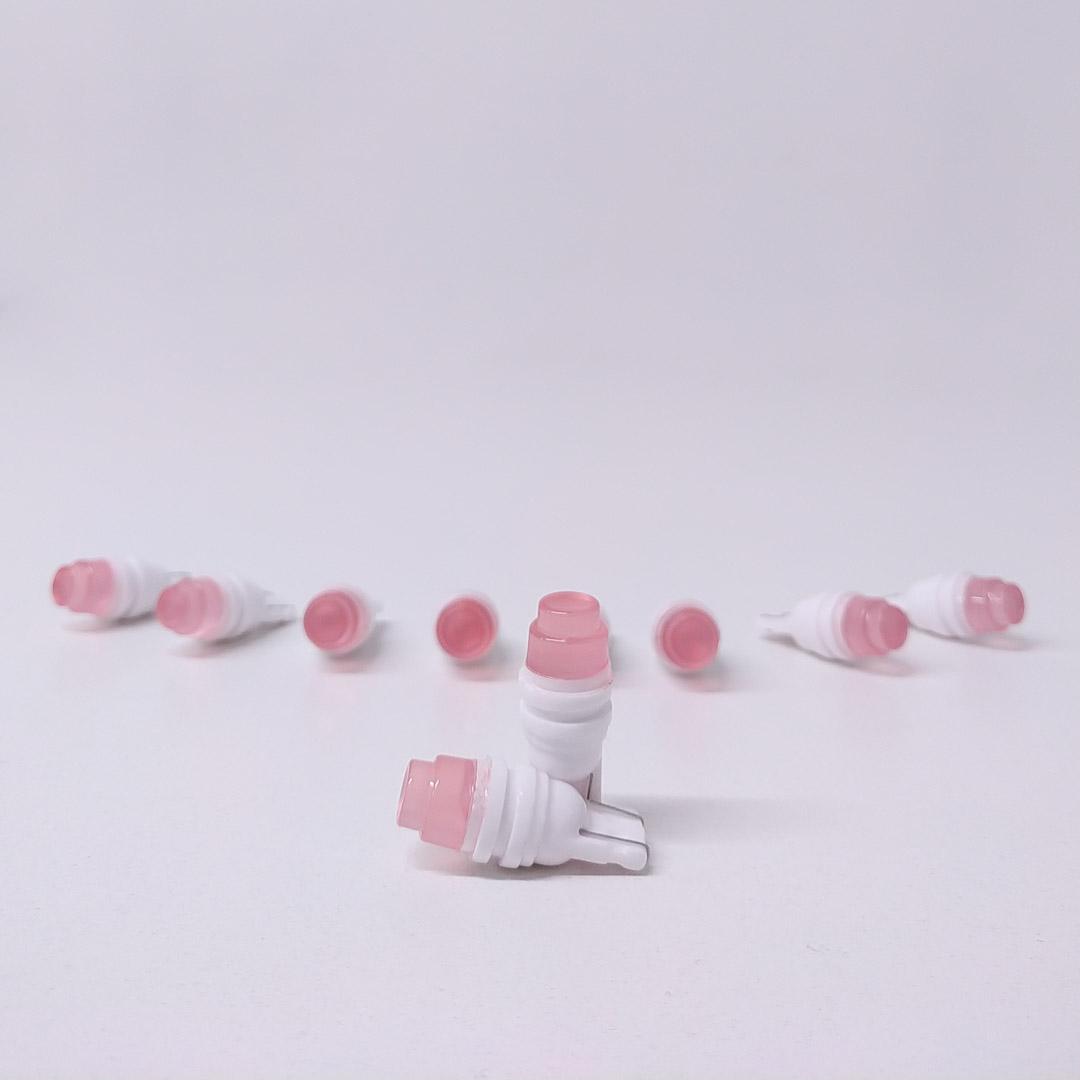 LED SEÑALIZACION CERAMIK BLISTER X 2 2821 - T10 - W5W LED CERAMIK 2835 ROSA 12V BLISTER X 2 UNIDADES