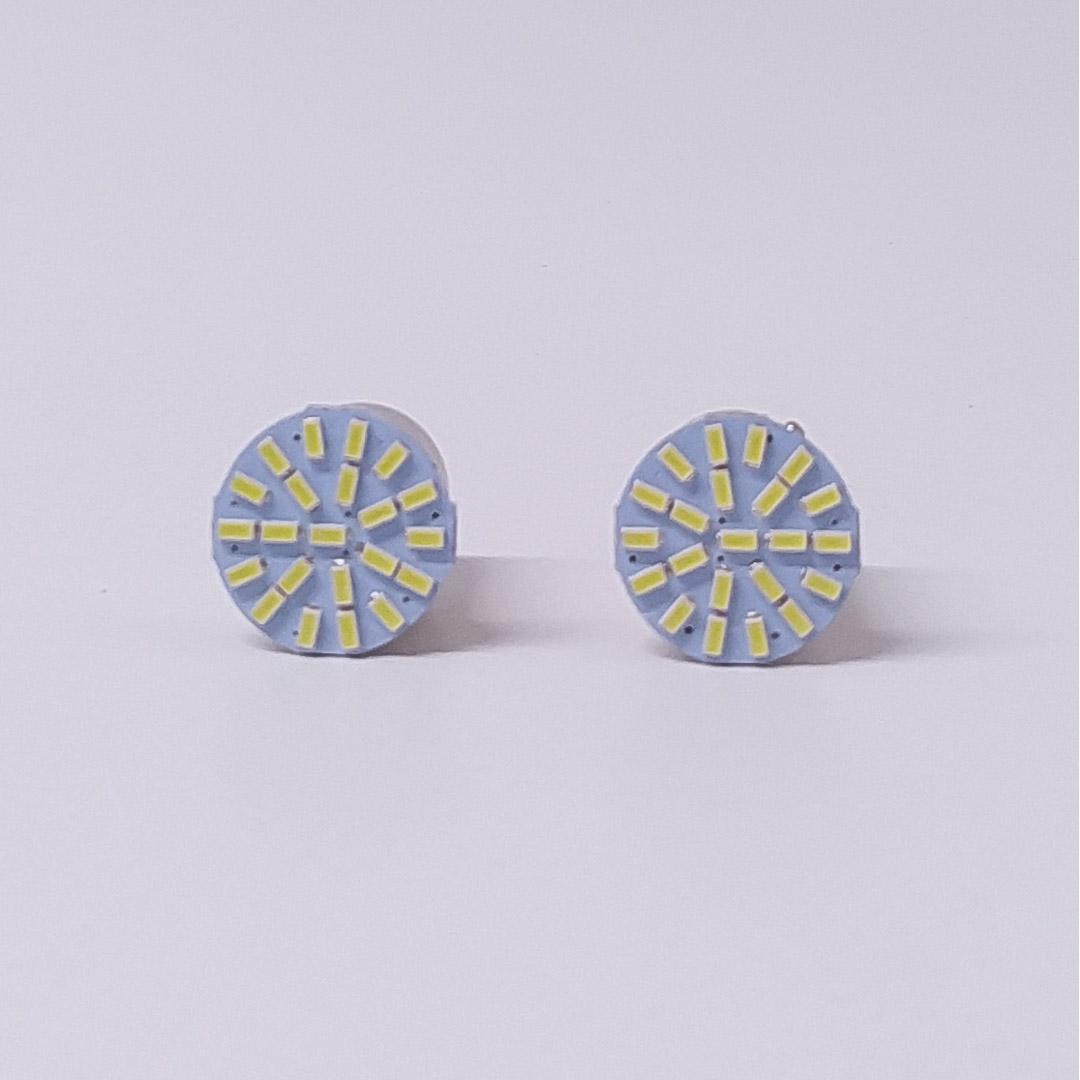 LED SEÑALIZACION SMD BLISTER X 2 - 67 -  1 POLO 22 LED 1206 SMD - BLANCO 24V - BLISTER X 2 UNIDADES CANTIDAD POR CAJA MASTER 500
