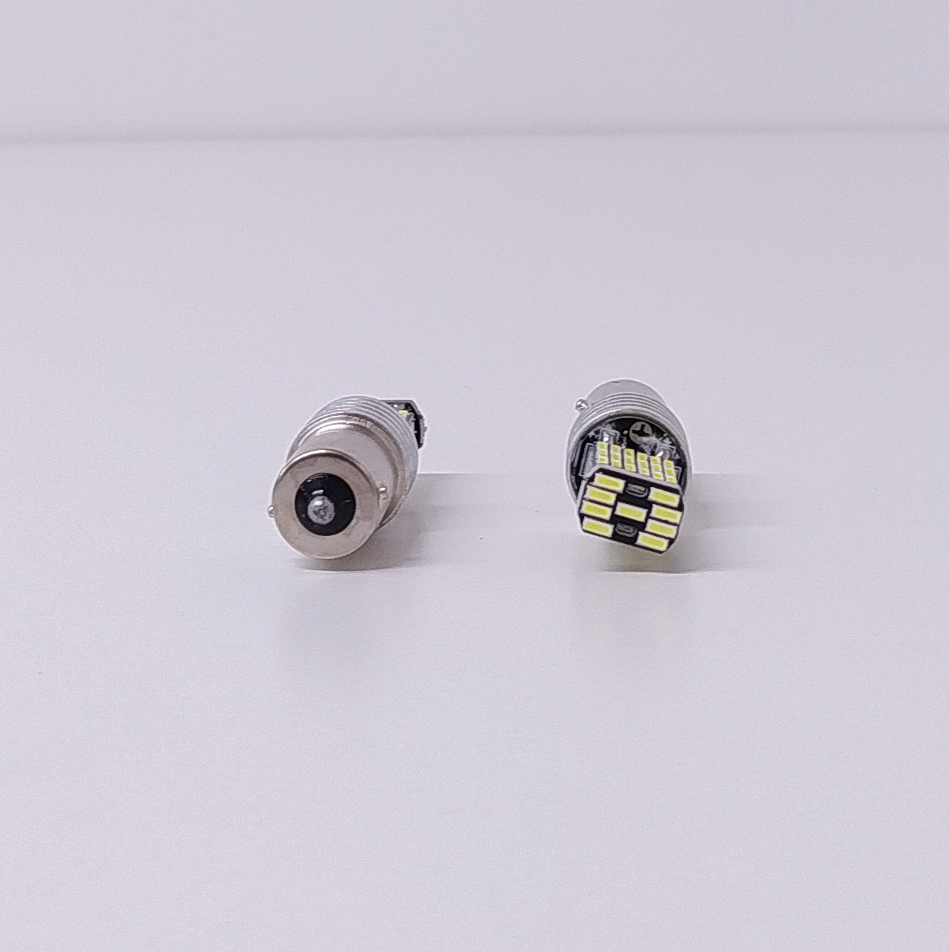 LED SEÑALIZACION CANBUS BLISTER X 2 - 1141 - 1156 P21W 1 POLO 45 LED 3014 SMD - CANBUS - BLANCO 12V