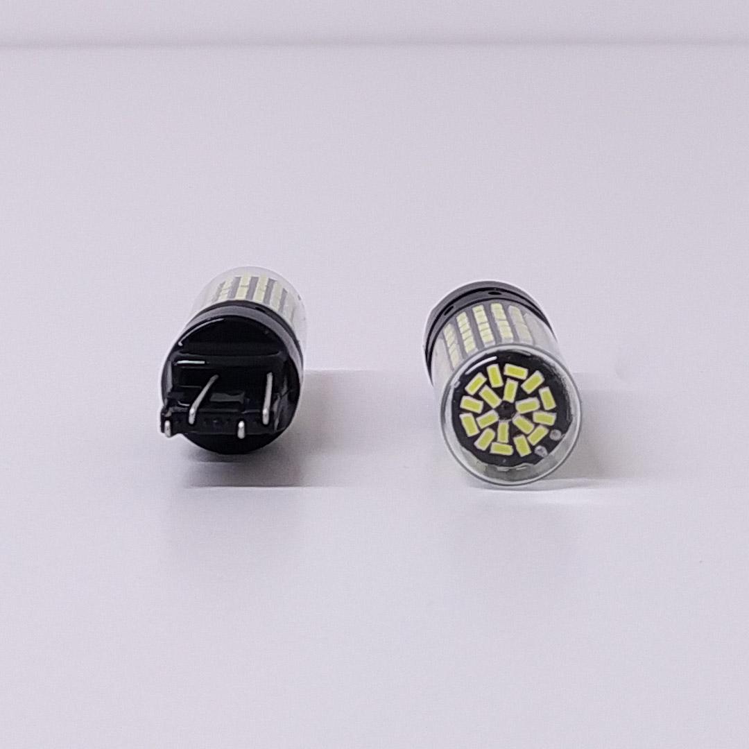 LED SEÑALIZACION CSP CANBUS BLISTER X 2 - 7443 - 12066 W21/5W 2 POLOS SIN CULOTE 144 LED - CANBUS - BLANCO 12V - 24V - 2