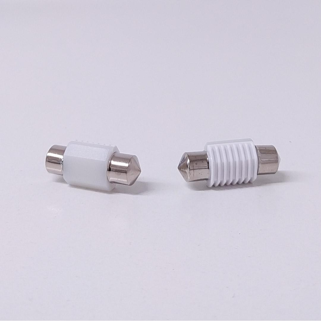 LED SEÑALIZACION CERAMIK BLISTER X 2 TUBULAR - FESTOON LED CERAMIK 5630 31MM CANBUS BLANCO 12V BLISTER X 2 UNIDADES - 2