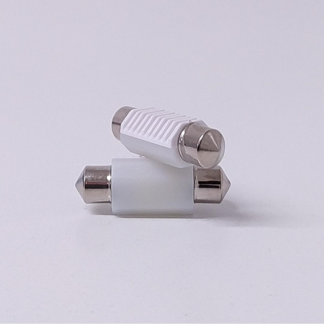 LED SEÑALIZACION CERAMIK BLISTER X 2 TUBULAR - FESTOON LED CERAMIK 5630 36MM CANBUS BLANCO 12V BLISTER X 2 UNIDADES