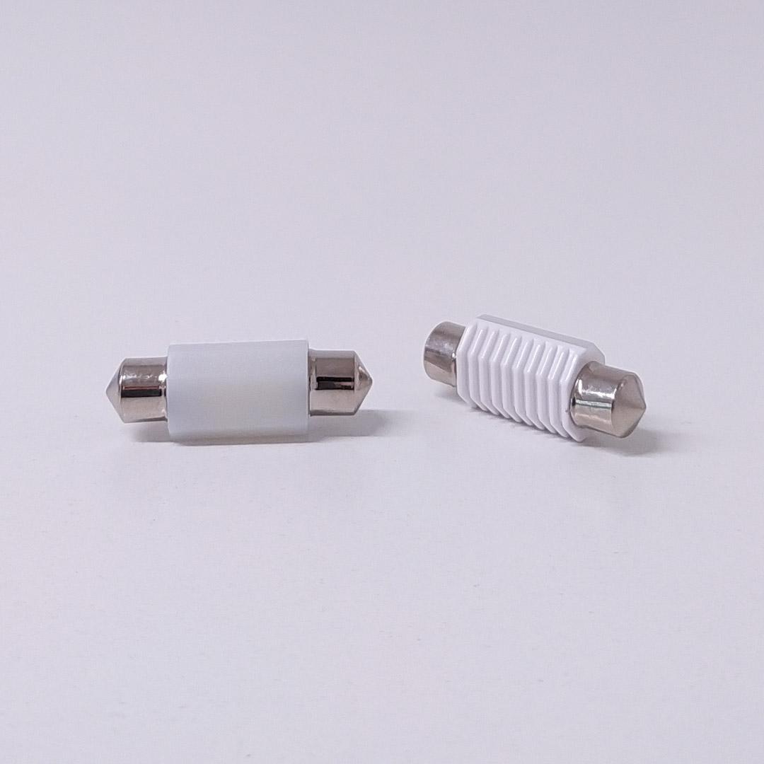 LED SEÑALIZACION CERAMIK BLISTER X 2 TUBULAR - FESTOON LED CERAMIK 5630 36MM CANBUS BLANCO 12V BLISTER X 2 UNIDADES - 2