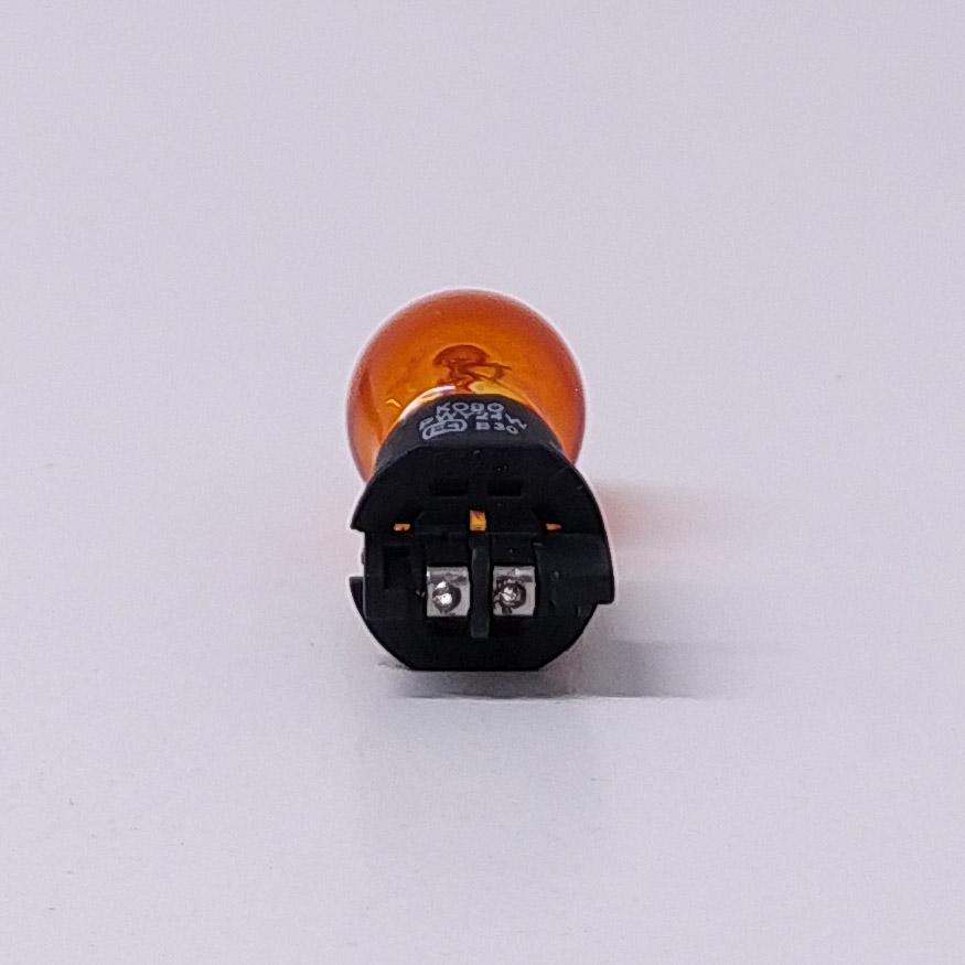 LAMPARA HALOGENA ESTANDAR PWY24W 12V 24W AMBAR (CODIGO ANTERIOR: PWY24W)