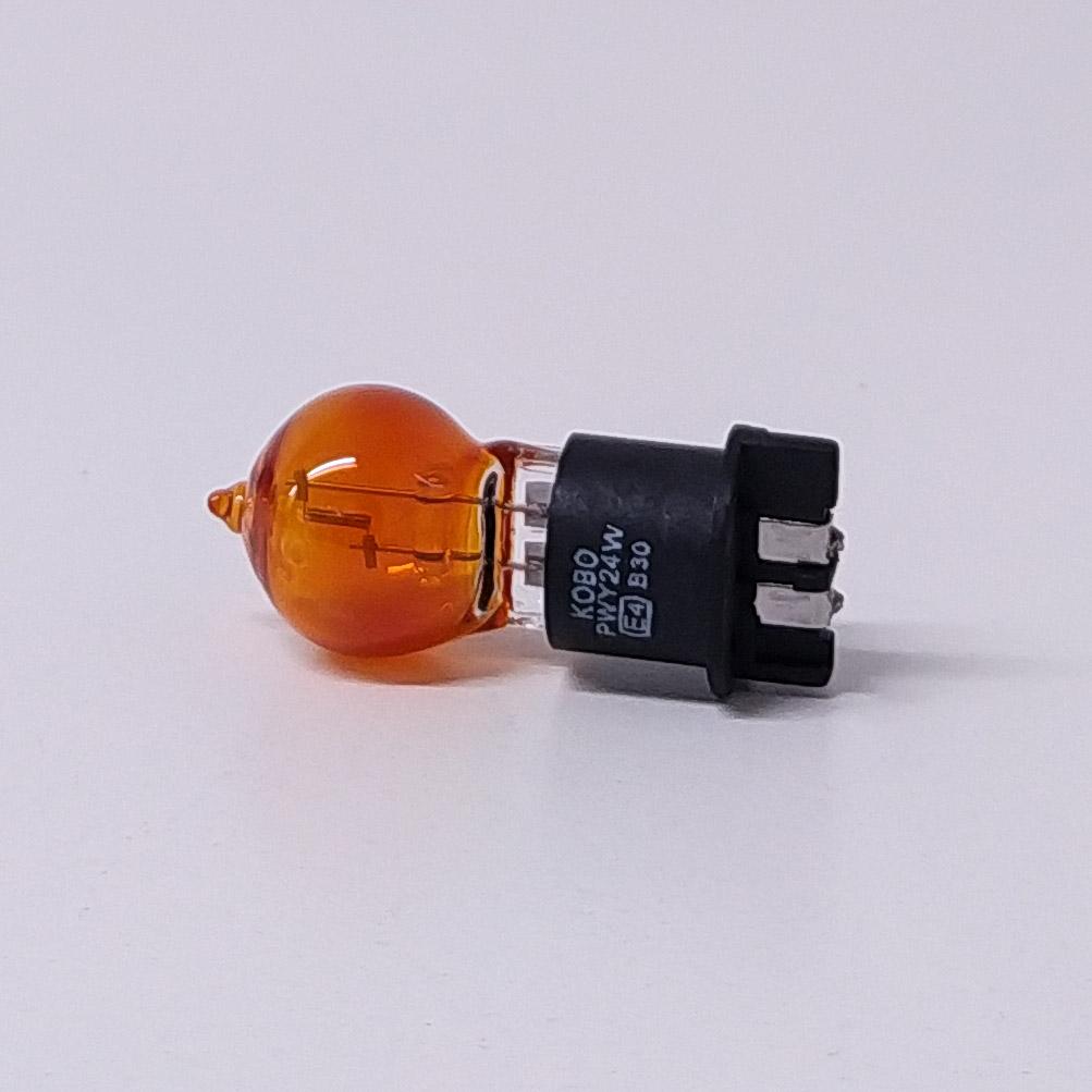 LAMPARA HALOGENA ESTANDAR PWY24W 12V 24W AMBAR (CODIGO ANTERIOR: PWY24W) - 2