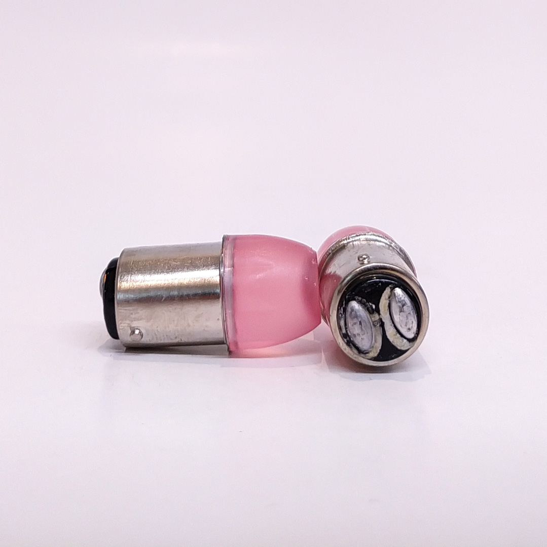 LED SEÑALIZACION CERAMIK BLISTER X 2 - 1034 - 1157 - P21/5W LED CERAMIK 5630   -ROJO 12V - BLISTER X 2 UNIDADES - 3