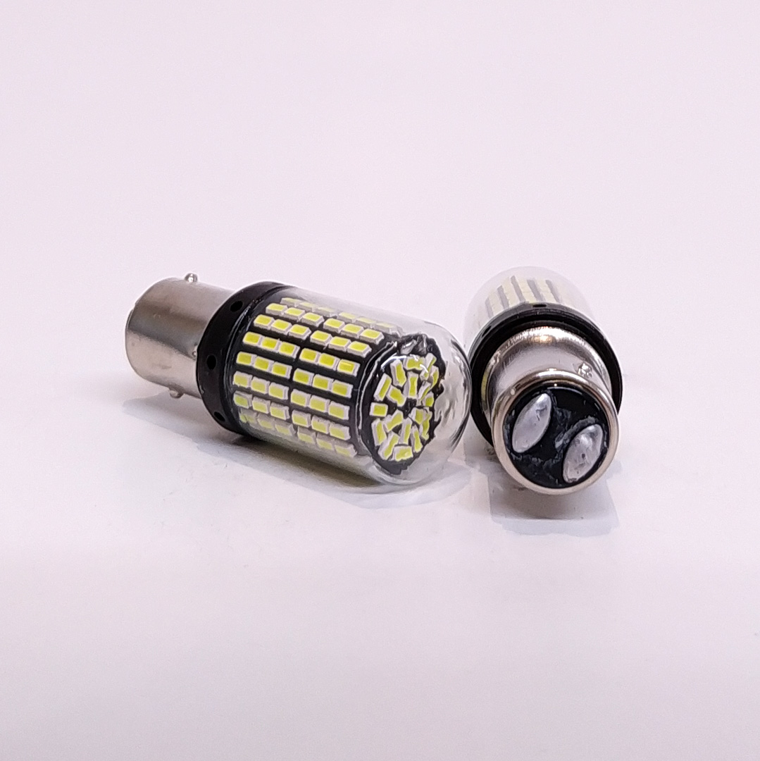 LED SEÑALIZACION CSP CANBUS BLISTER X 2 - 1034 - 1157 P21/5W 2 POLOS 144 LED - CANBUS - BLANCO 12V - 24V