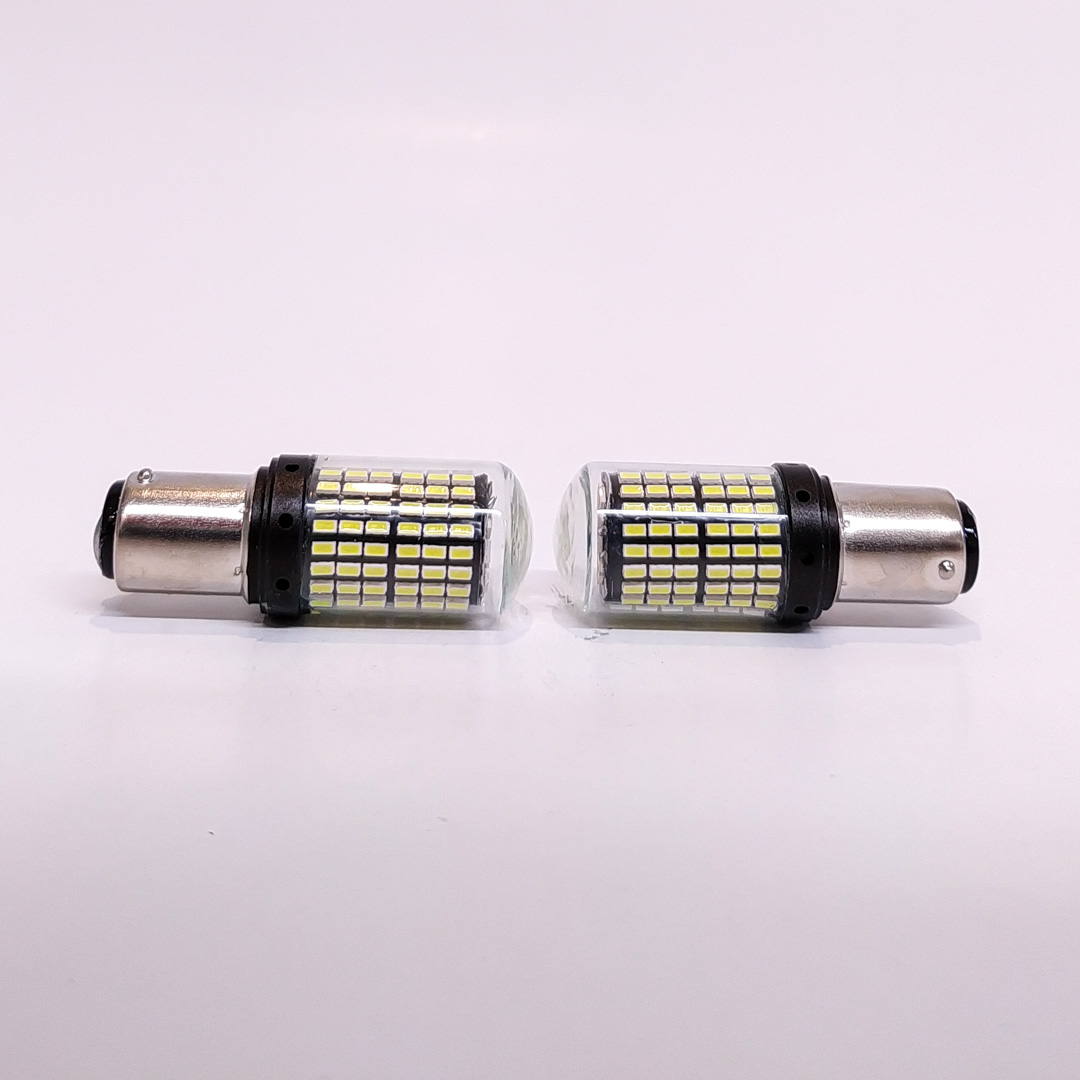LED SEÑALIZACION CSP CANBUS BLISTER X 2 - 1034 - 1157 P21/5W 2 POLOS 144 LED - CANBUS - BLANCO 12V - 24V - 3