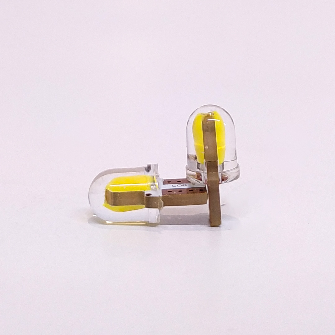 LED SEÑALIZACION SILICA BLISTER X 2 2821 - T10 - W5W - GEL SILICONADO CANBUS AMBAR 12V BLISTER X 2 UNIDADES - 3